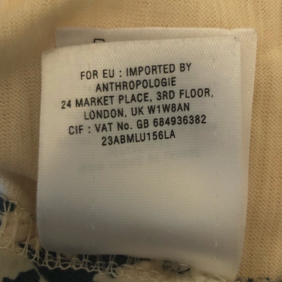 ☀️ Deletta Anthropologie Top - Picture 6 of 7